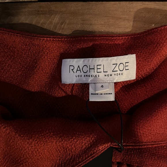Rachel Zoe Burnt Sienna Dress Sz 4 **NWT** - Picture 6 of 11